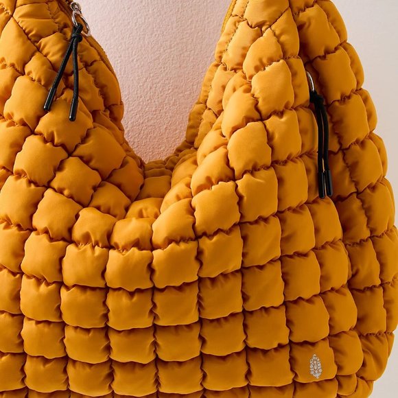 Free People FP Movement Quilted Carryall - Golden Sunrise - Picture 4 of 5